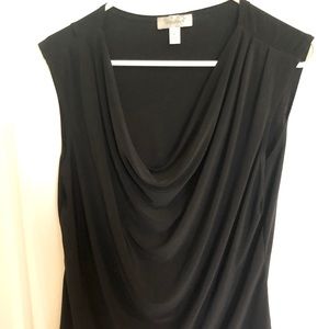DressBarn Black sleeveless blouse,